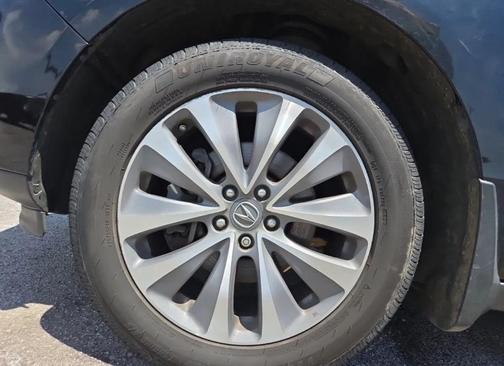 Crystal Black Pearl 2015 Acura MDX 3.5L