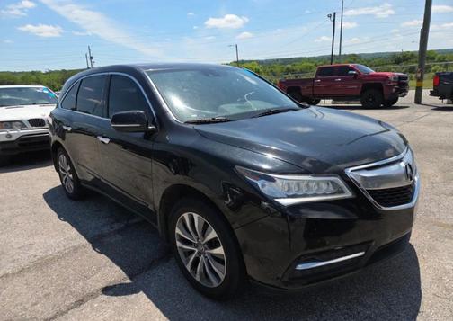 Crystal Black Pearl 2015 Acura MDX 3.5L
