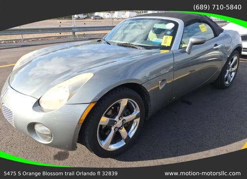 2007 Pontiac Solstice Convertible 2D