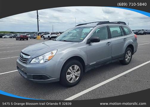 Steel Silver Metallic 2011 Subaru Outback 2.5i