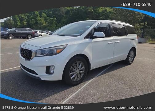 Snow White Pearl 2016 Kia Sedona EX