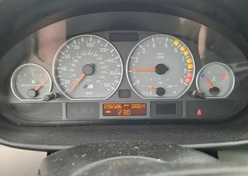 Steel Gray Metallic 2002 BMW M3 Base