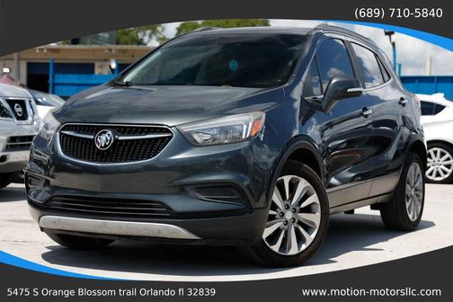 Graphite Gray Metallic 2018 Buick Encore Preferred