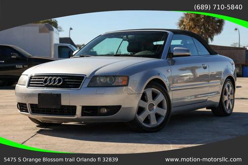2004 Audi A4 1.8T Cabriolet