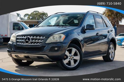 Steel Gray Metallic 2011 Mercedes-Benz M-Class 4MATIC