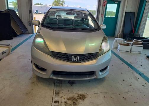 Silver 2013 Honda Fit Sport
