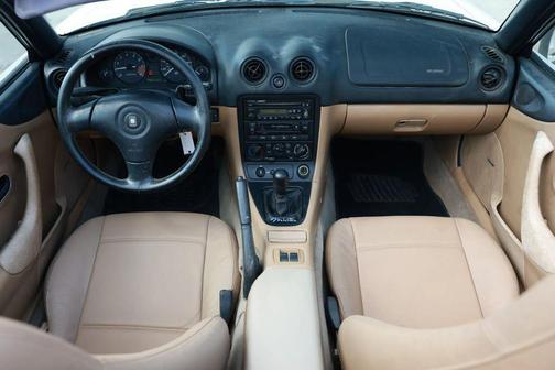 Twilight Blue Mica 1999 Mazda MX-5 Miata Convertible 2D