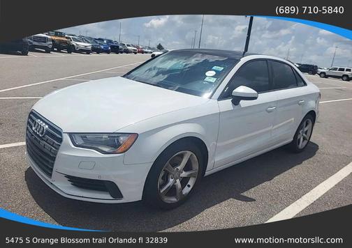 Glacier White Metallic 2015 Audi A3 1.8T Premium