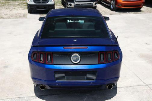 Blue 2013 Ford Mustang GT Premium