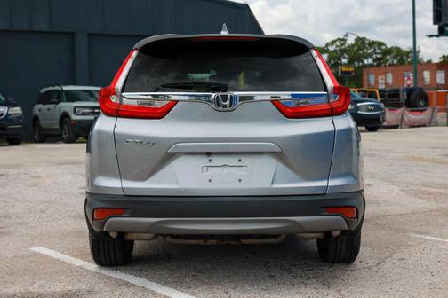 Lunar Silver Metallic 2018 Honda CR-V EX-L