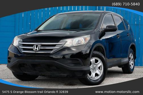 Black 2013 Honda CR-V LX