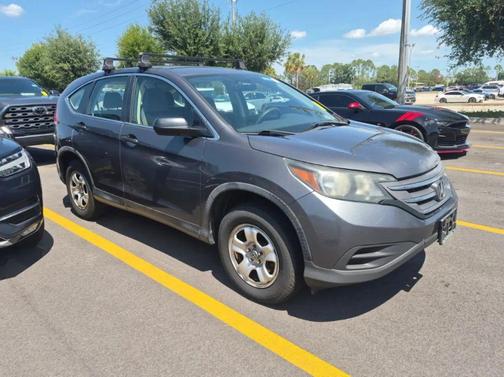 Gray 2013 Honda CR-V LX