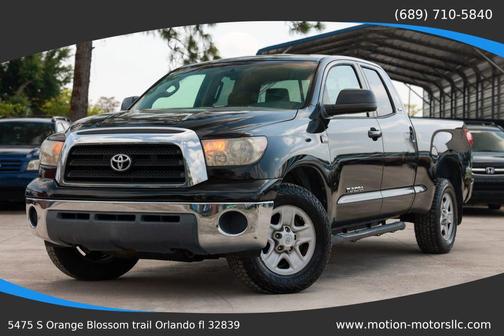 Black 2007 Toyota Tundra SR5