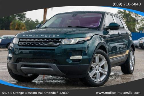 Aintree Green Metallic 2014 Land Rover Range Rover Evoque Pure Plus