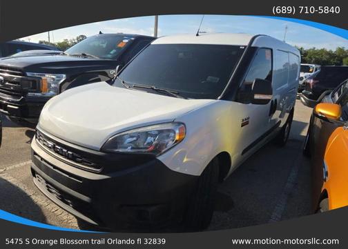 Bright White 2019 RAM ProMaster City Tradesman