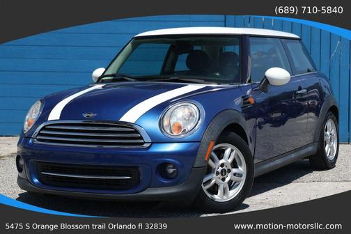 Blue 2012 MINI Cooper Base