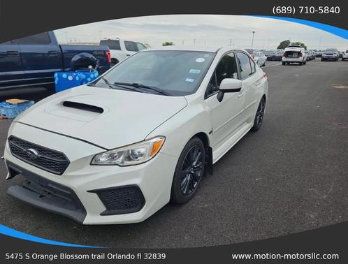 Crystal White Pearl 2018 Subaru WRX Base