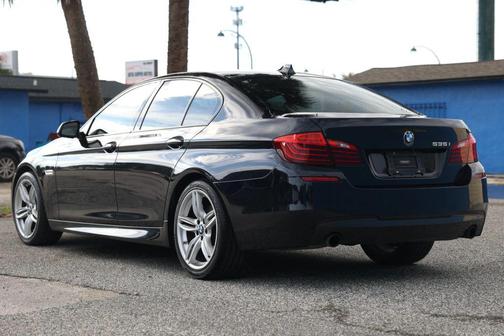 Black 2016 BMW 535 535i Sedan 4D