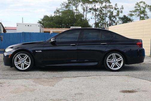 Black 2016 BMW 535 535i Sedan 4D