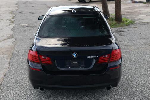 Black 2016 BMW 535 535i Sedan 4D