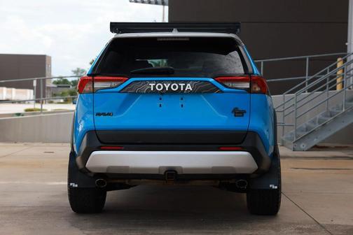 Blue Flame/Ice Edge Roof 2019 Toyota RAV4 Adventure