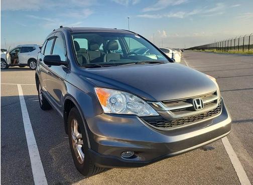 Gray 2010 Honda CR-V LX