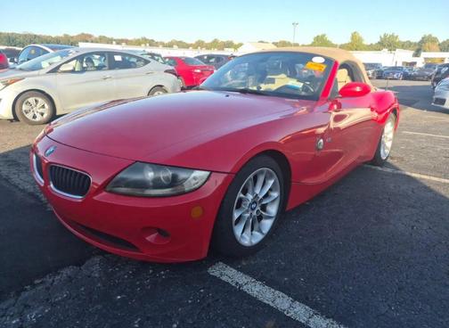 Red 2005 BMW Z4 2.5i Roadster