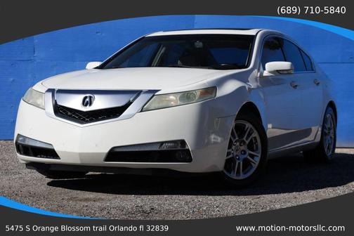 White Diamond Pearl 2010 Acura TL 3.5