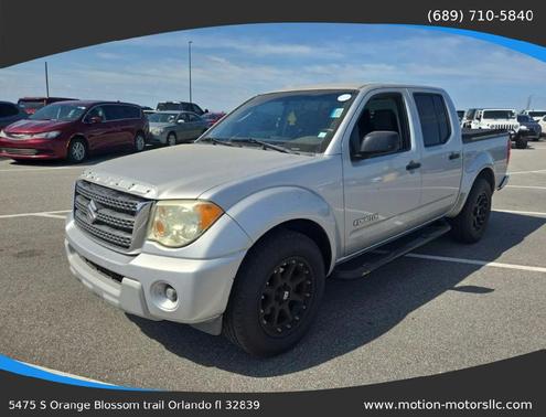 Silver 2010 Suzuki Equator Sport Pickup 4D 5 ft