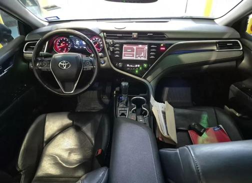 Black 2018 Toyota Camry XSE