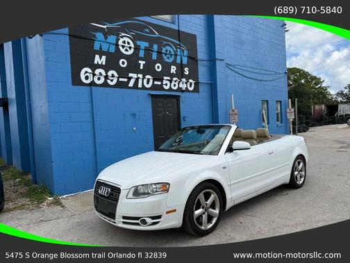 2007 Audi A4 3.2 Cabriolet quattro