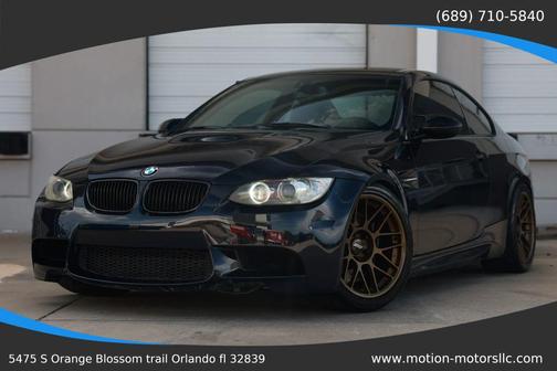 Blue 2011 BMW M3 Base