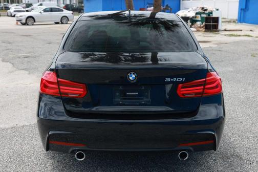 Black 2017 BMW 340 340i Sedan 4D