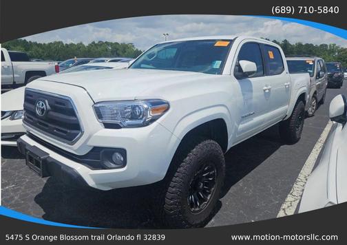 Super White 2016 Toyota Tacoma SR5