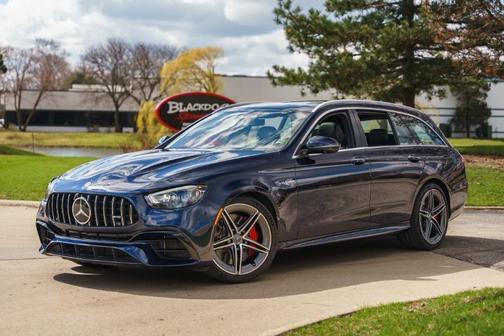 Lunar Blue Metallic 2021 Mercedes-Benz E-Class E 63 AMG 4MATIC