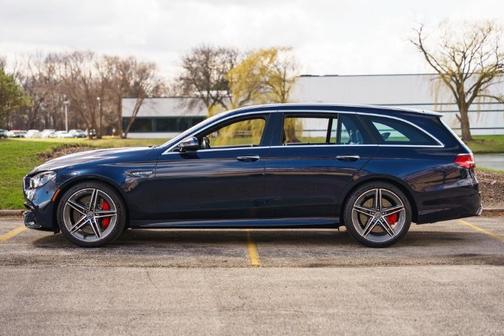 Lunar Blue Metallic 2021 Mercedes-Benz E-Class E 63 AMG 4MATIC