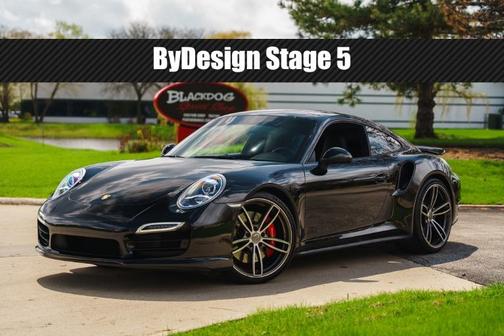 Black 2015 Porsche 911 Turbo