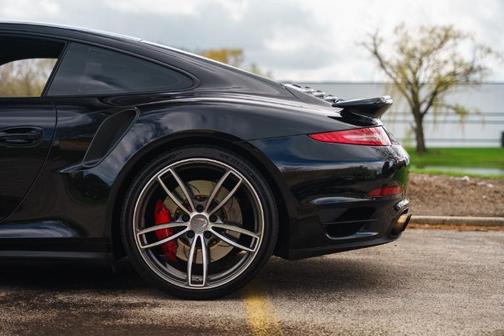 Black 2015 Porsche 911 Turbo