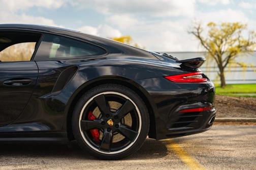 Black 2017 Porsche 911 Turbo