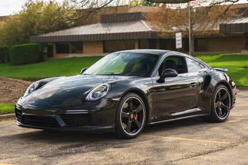 Black 2017 Porsche 911 Turbo
