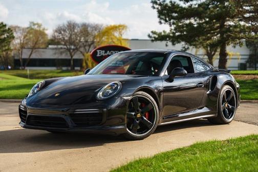 Black 2017 Porsche 911 Turbo