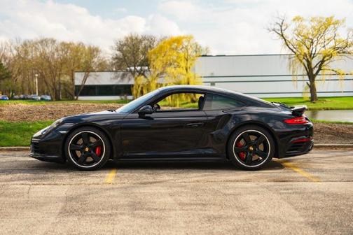 Black 2017 Porsche 911 Turbo