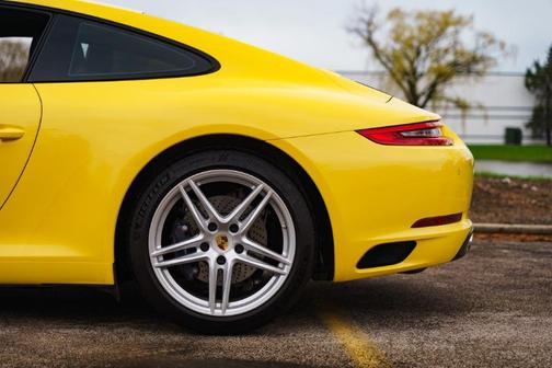 Racing Yellow 2017 Porsche 911 Carrera