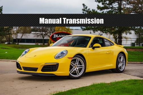 Racing Yellow 2017 Porsche 911 Carrera
