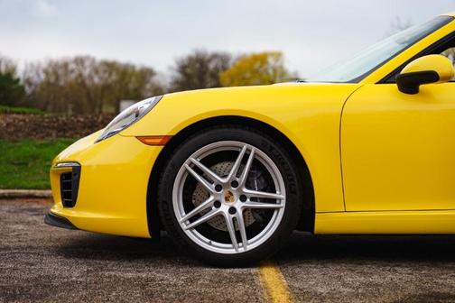Racing Yellow 2017 Porsche 911 Carrera