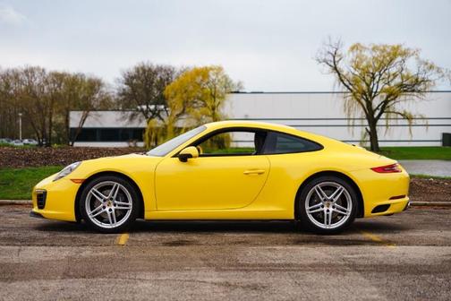 Racing Yellow 2017 Porsche 911 Carrera