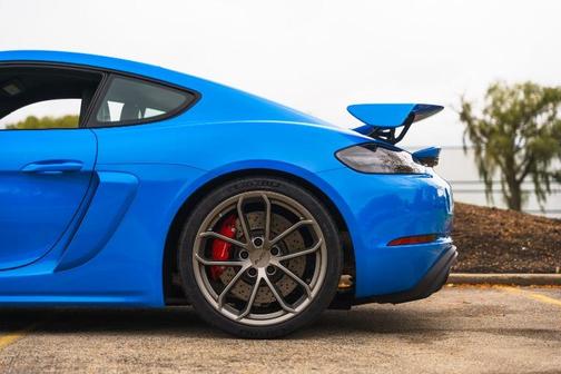 Blue 2023 Porsche 718 Cayman GT4