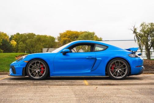 Blue 2023 Porsche 718 Cayman GT4