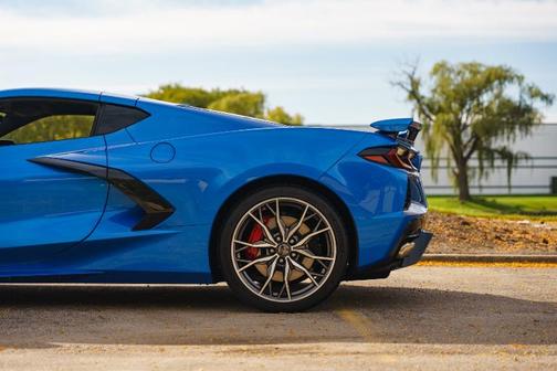 Blue 2025 Chevrolet Corvette Stingray w/3LT