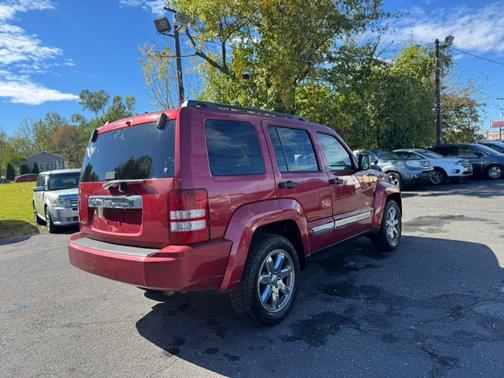 Deep Cherry Red Crystal Pearlcoat 2012 Jeep Liberty Sport
